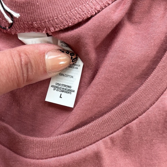 Women's Pink Bear Graphic Tank Top - Picture 3 of 4